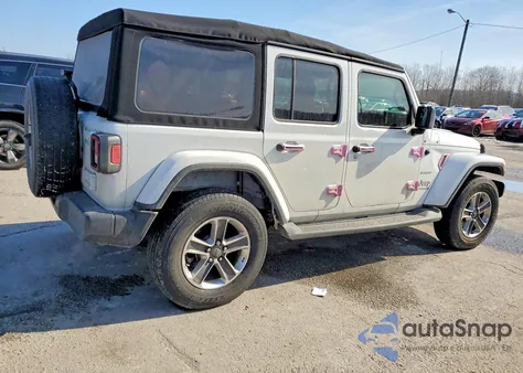 2018 Jeep Wrangler Unlimited Sahara из США, поврежденный, VIN 1C4HJXEN4JW200830